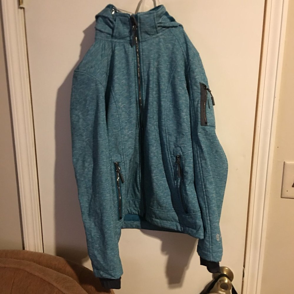 NEW Cyan Free Country Soft Shell Jacket